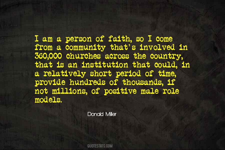 Quotes About Positive Male Role Models #1600331