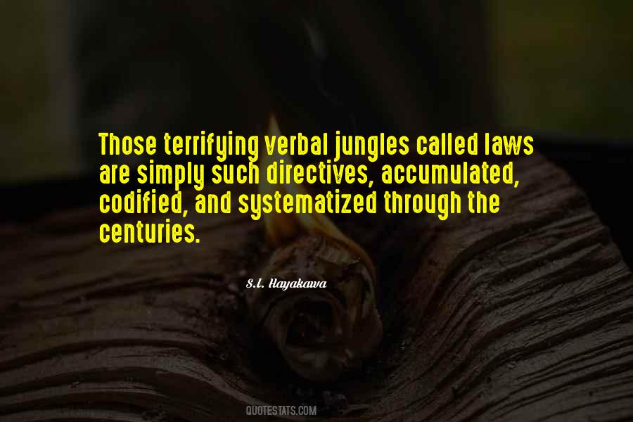 Jungle Law Quotes #262499