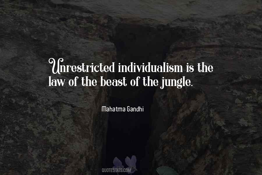 Jungle Law Quotes #848232