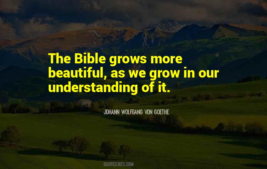 Quotes About Understanding The Bible #645584