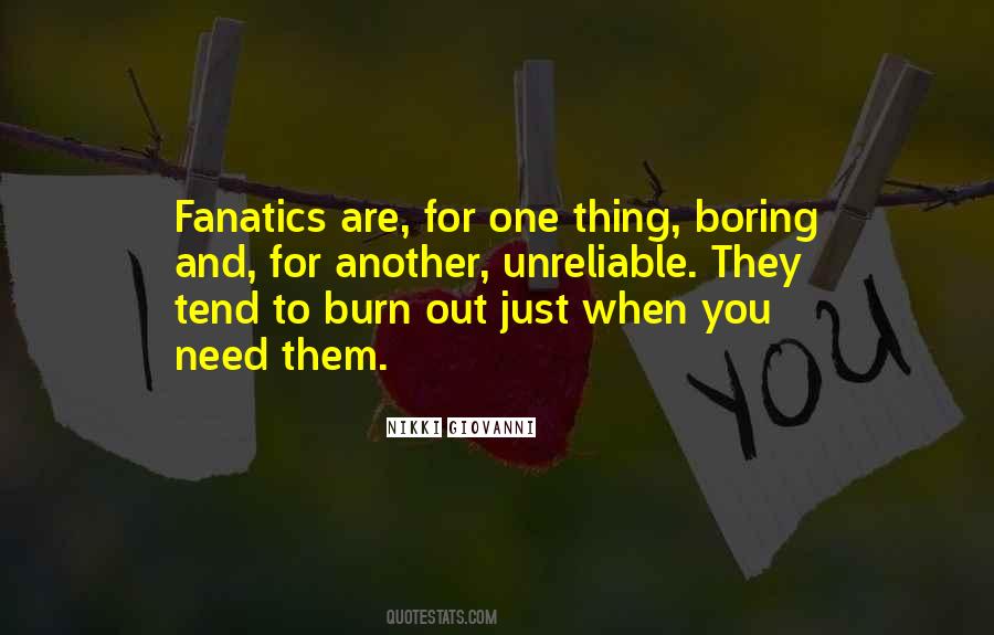 Quotes About Fanatics #565163