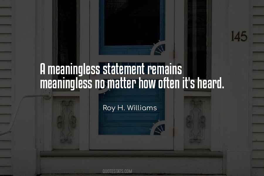 Quotes About Statement #1787103