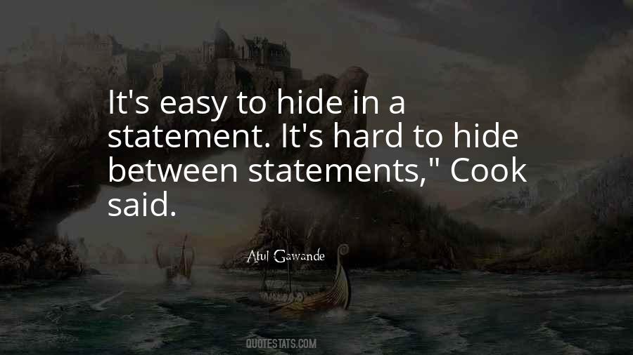 Quotes About Statement #1788909