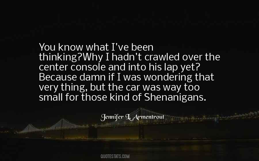 Quotes About Shenanigans #882187