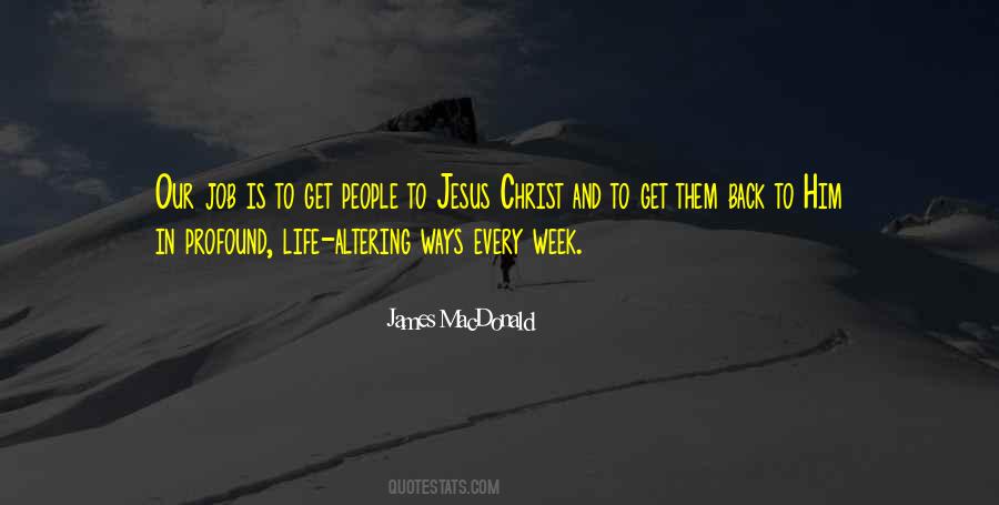 Quotes About Life In Christ Jesus #349293