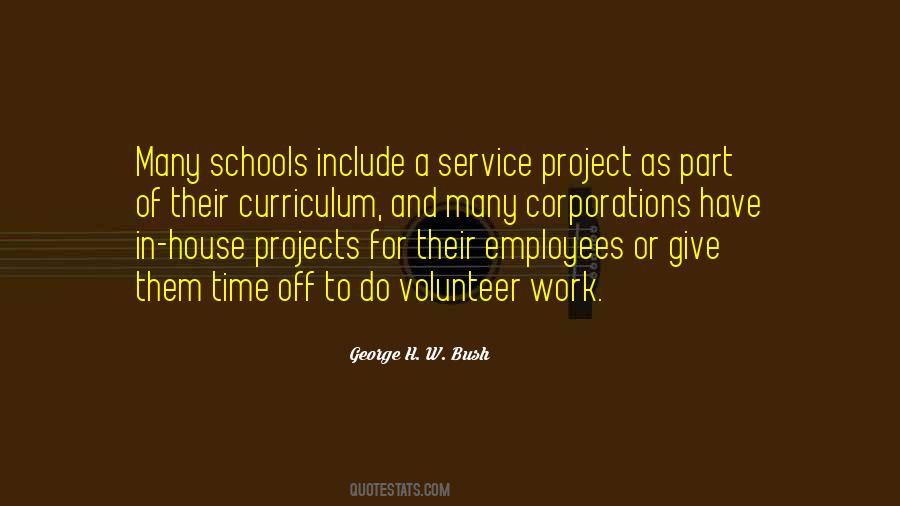 Quotes About Volunteer Work #1720350