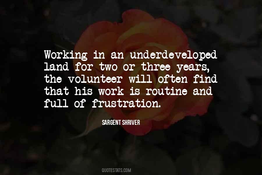 Quotes About Volunteer Work #634797