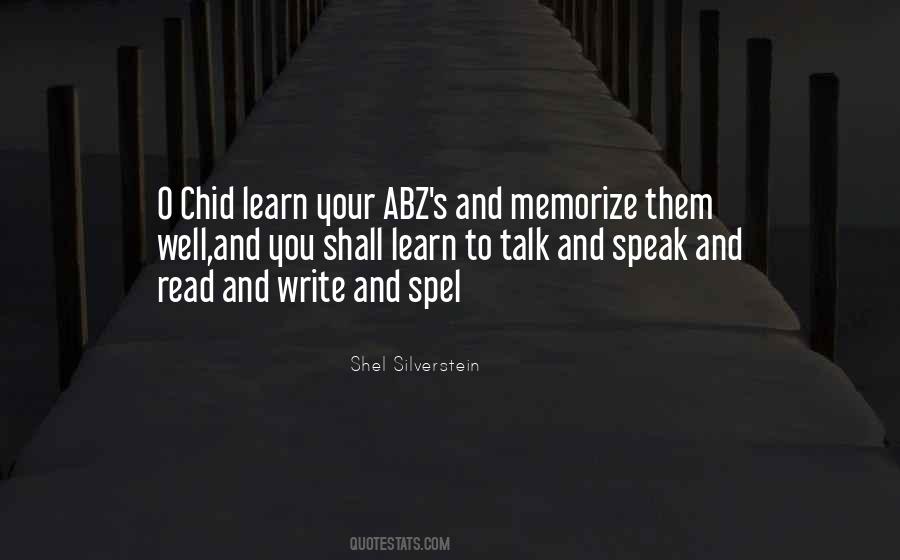 Read To Learn Quotes #102969