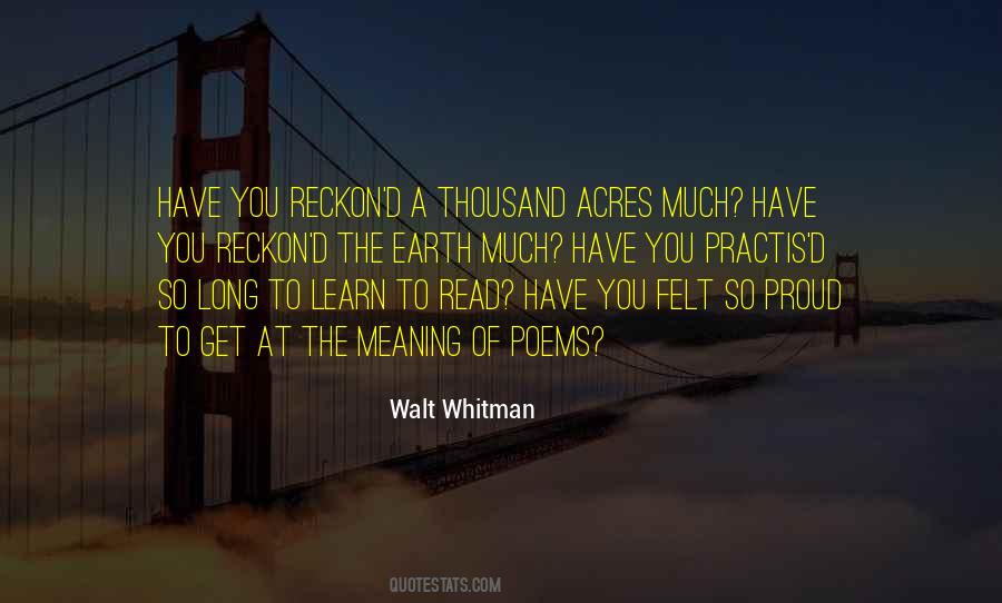 Read To Learn Quotes #257056