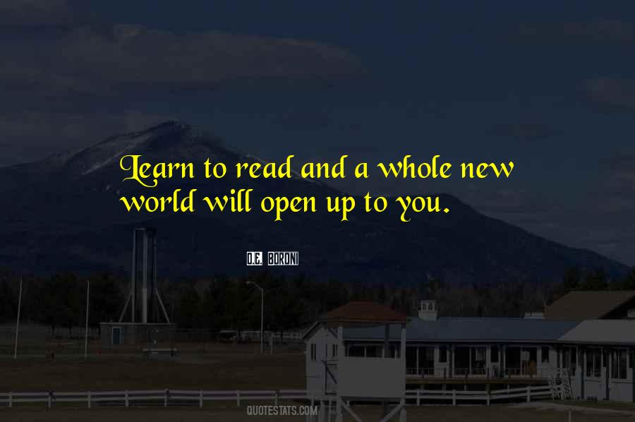 Read To Learn Quotes #35180