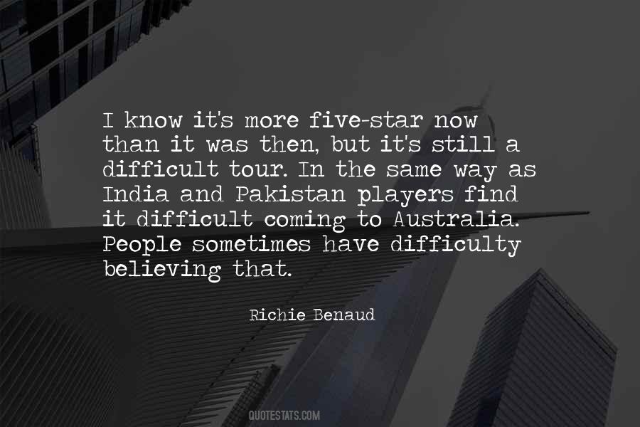 Pakistan Tour Quotes #1596922