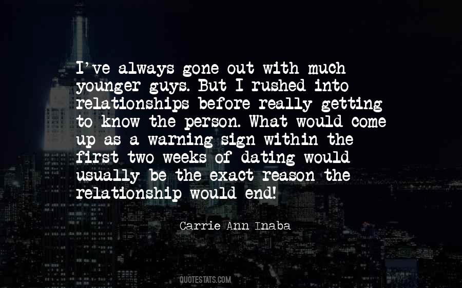 Quotes About Getting Out Of A Relationship #393275