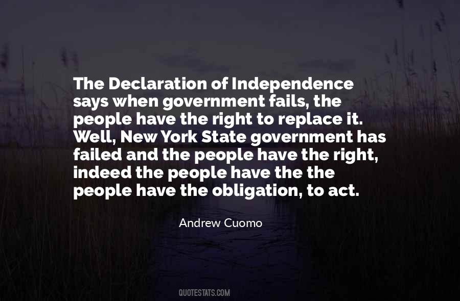 Quotes About Declaration #172382