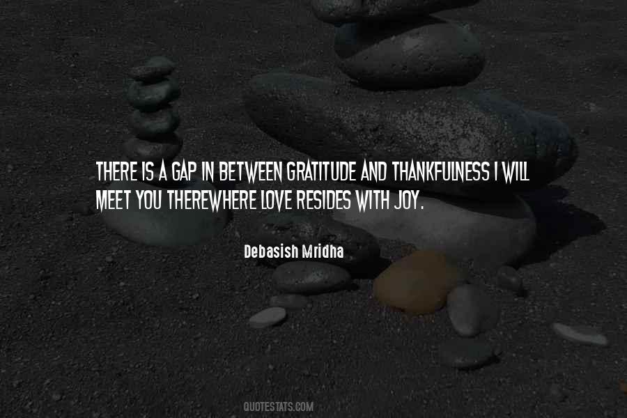 Quotes About Gratitude And Joy #558950