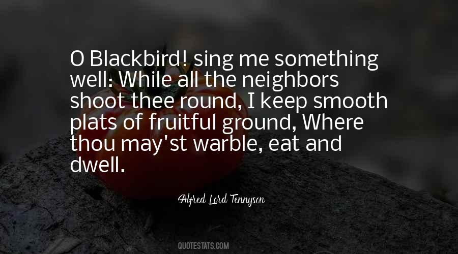 The Blackbird Quotes #936988