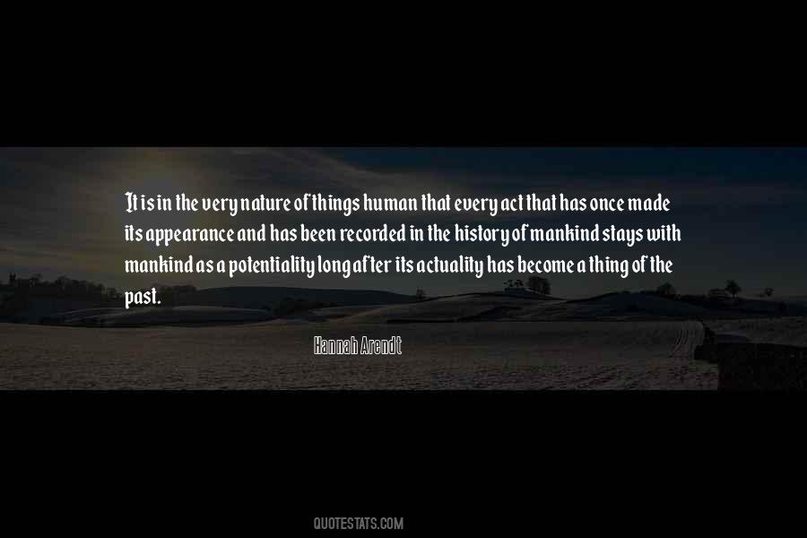 History Of Mankind Quotes #209797