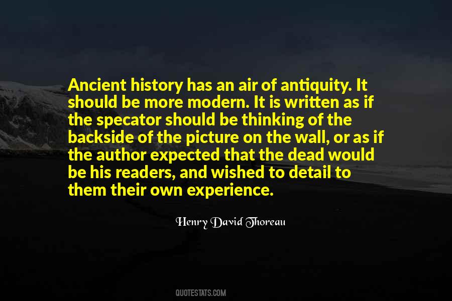 Quotes About Ancient History #1085473