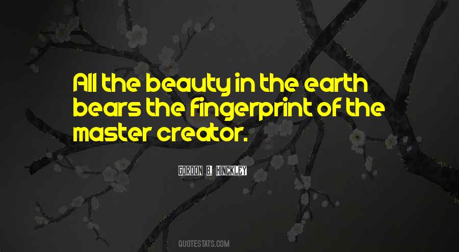 Quotes About Earth's Beauty #153048