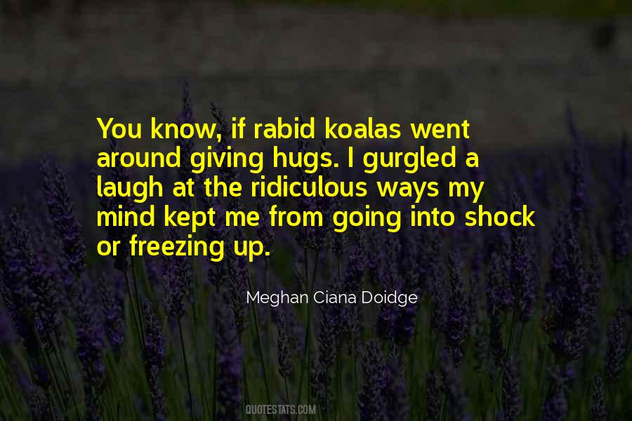 Giving Hugs Quotes #1176123