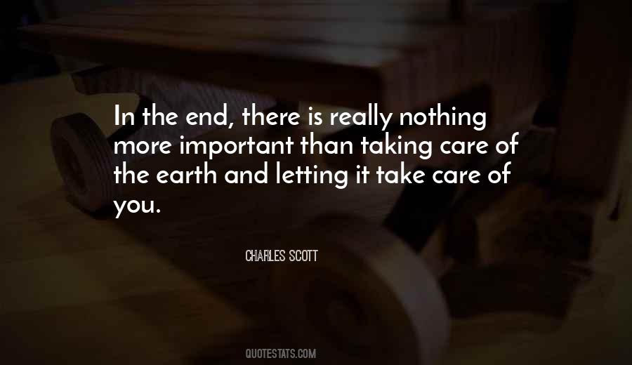 Earth Care Quotes #907668