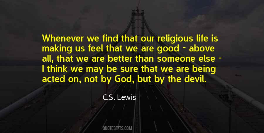 Quotes About Religious Life #99595