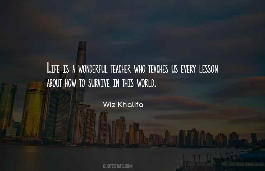 World Teacher Quotes #100200