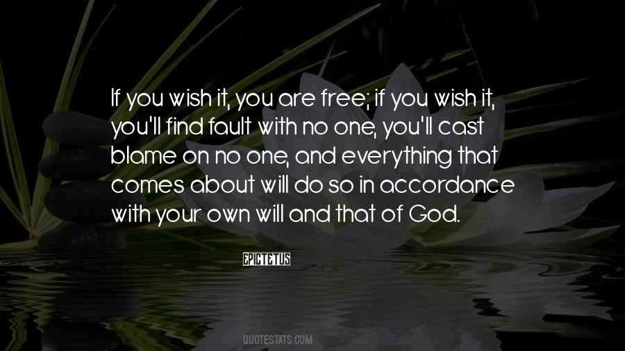 Quotes About No Free Will #115829