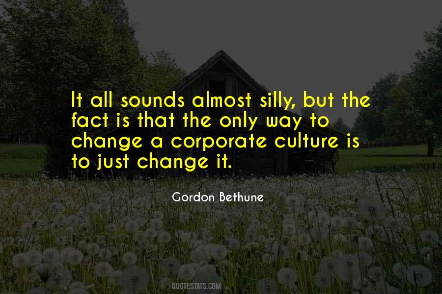 Quotes About Corporate Change #959071