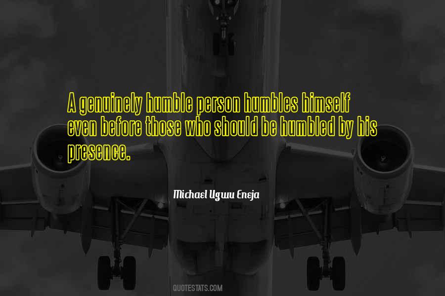 Quotes About Humble Person #160524