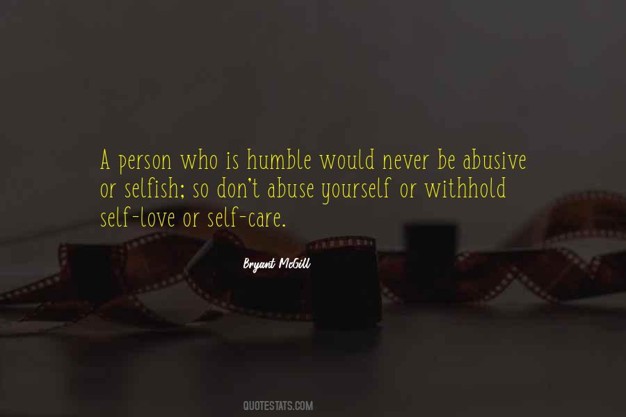 Quotes About Humble Person #999354