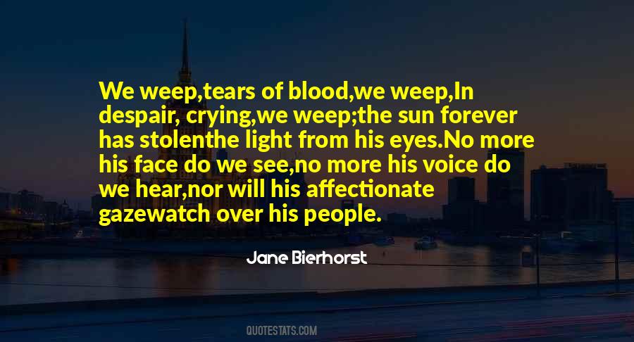 Quotes About No More Tears #1317994