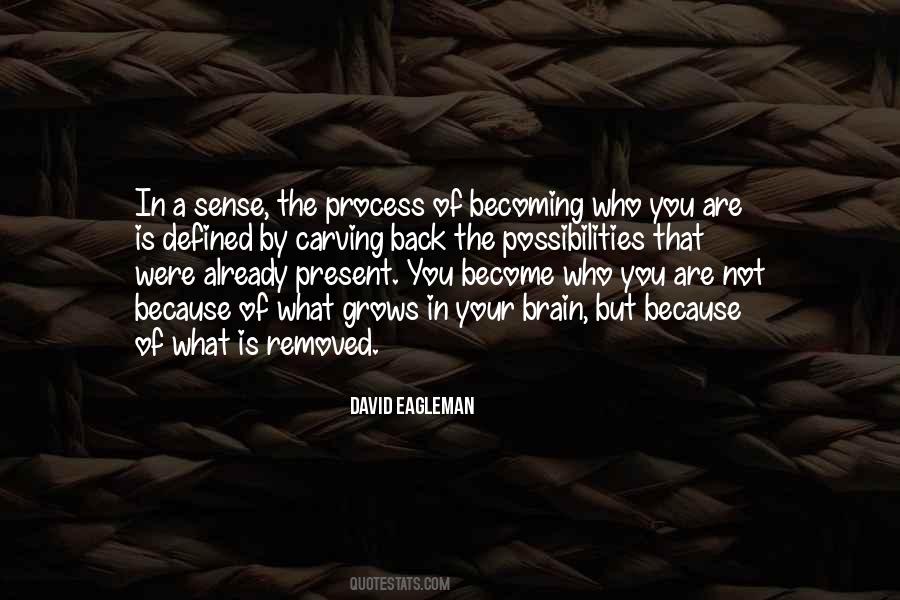 Quotes About Who You Are Becoming #1195162