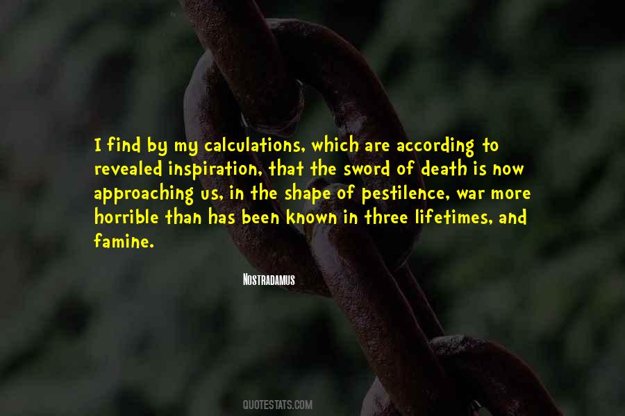 Quotes About Approaching Death #1010829