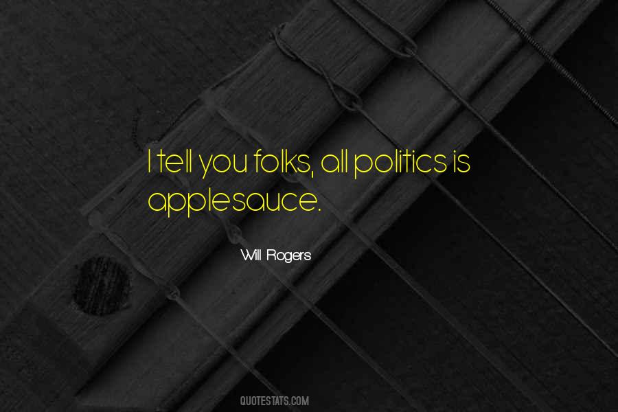 Quotes About Applesauce #1242097