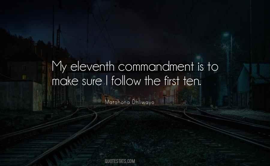 Quotes About First Commandment #1184124