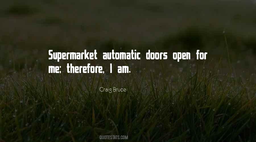 Doors Open Quotes #457418