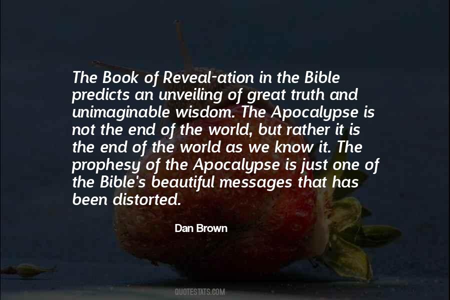 Quotes About Not The End Of The World #1808928