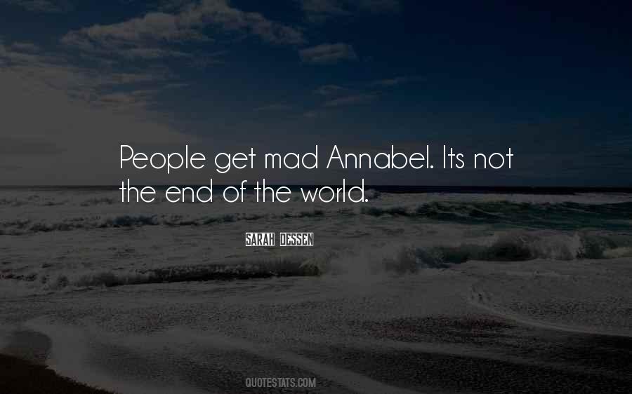 Quotes About Not The End Of The World #1809252