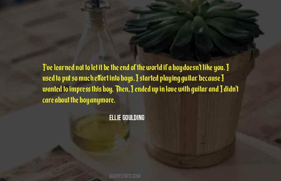 Quotes About Not The End Of The World #183435