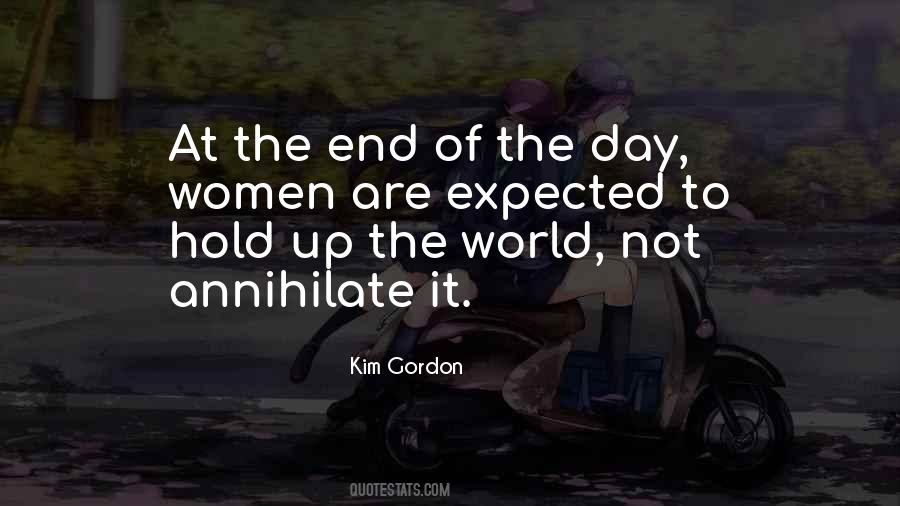 Quotes About Not The End Of The World #256240