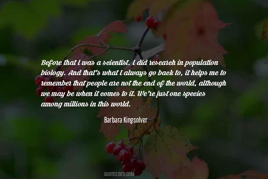 Quotes About Not The End Of The World #524836