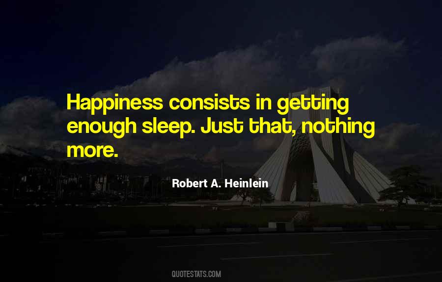 Quotes About Enough Sleep #631979