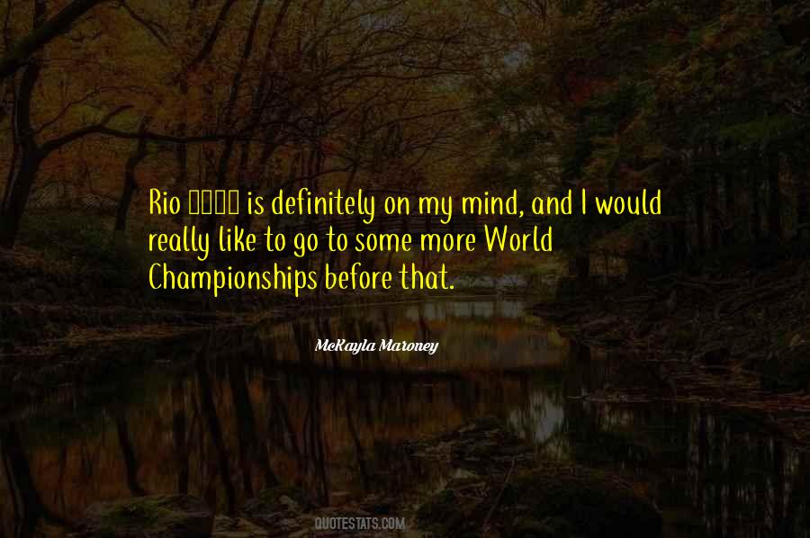 Quotes About Rio #715307