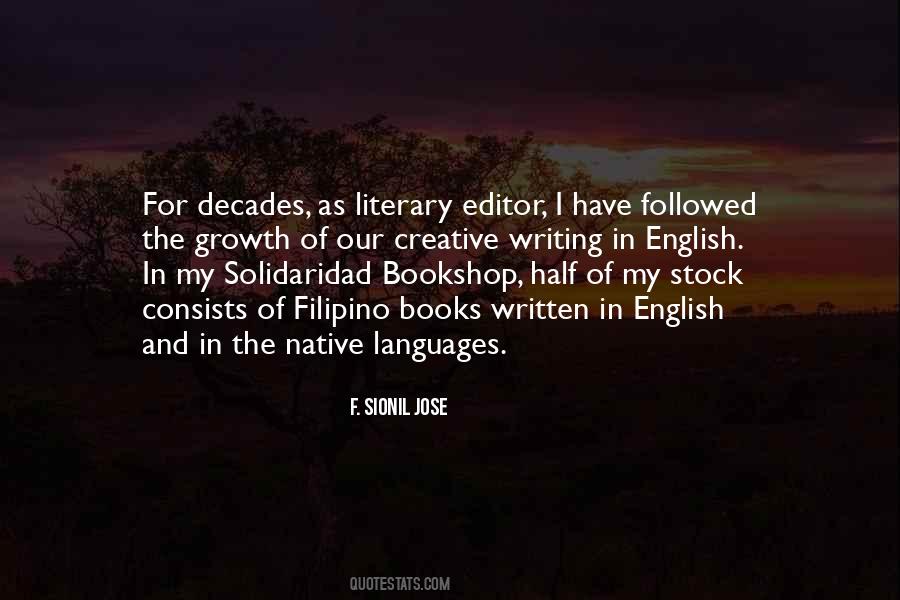 Quotes About Creative Writing #1336421