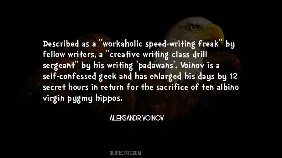 Quotes About Creative Writing #38455