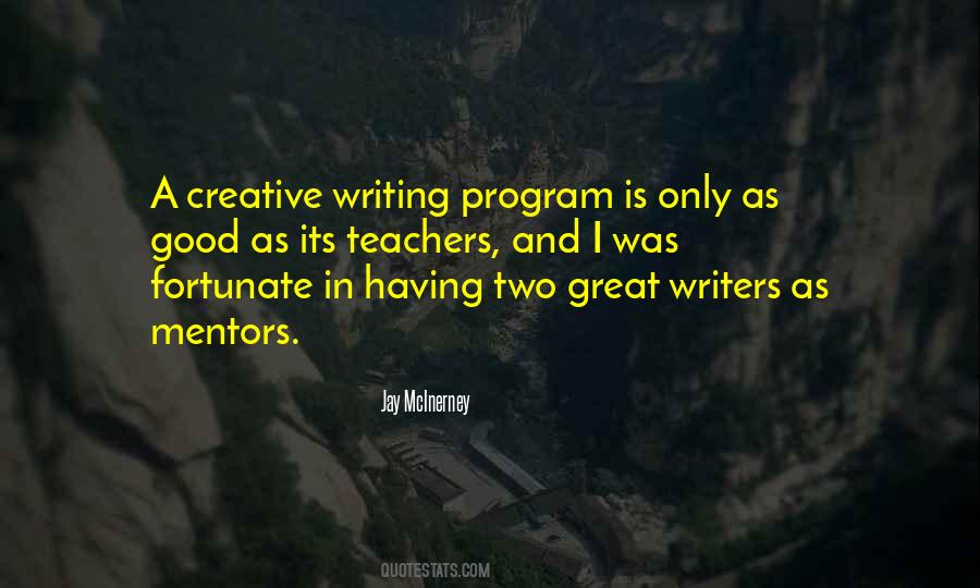 Quotes About Creative Writing #762142