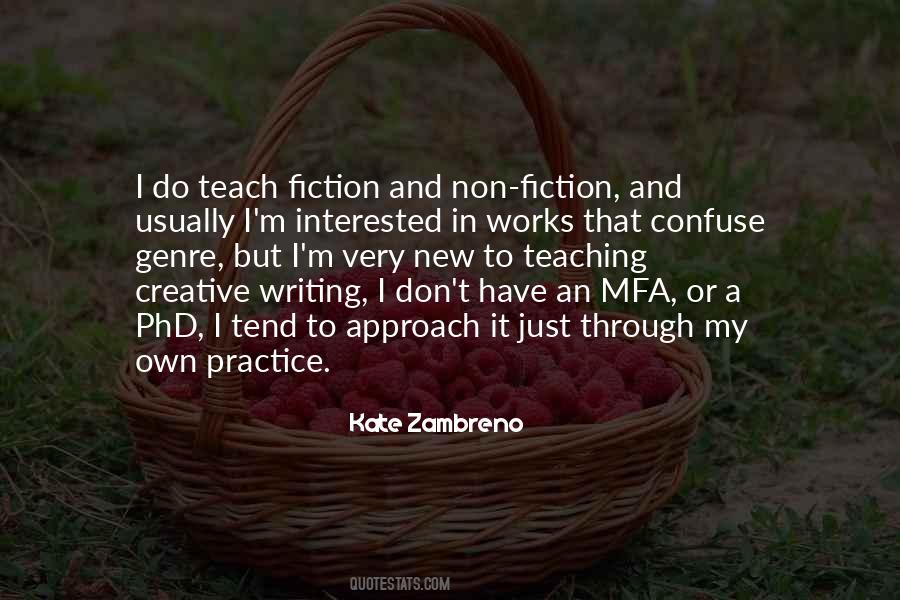 Quotes About Creative Writing #904073