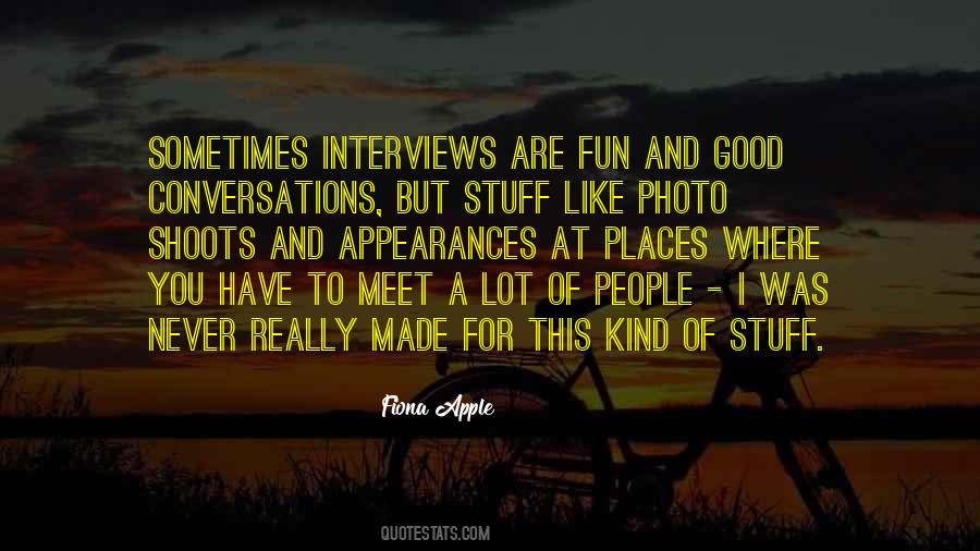 Quotes About Photo Shoots #228484