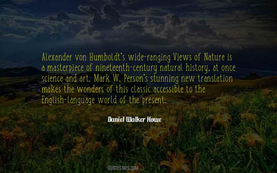 Quotes About The Wonders Of Nature #929429
