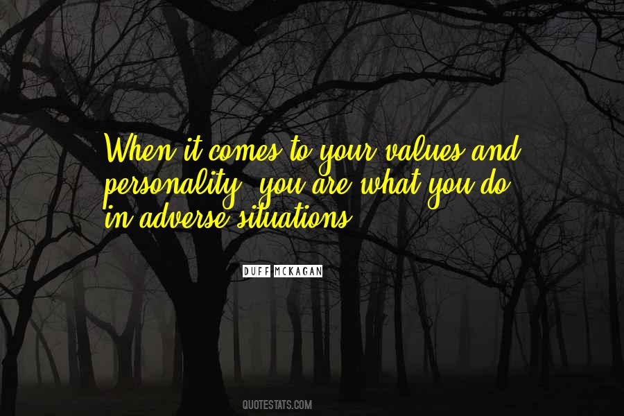 Adverse Situations Quotes #239969